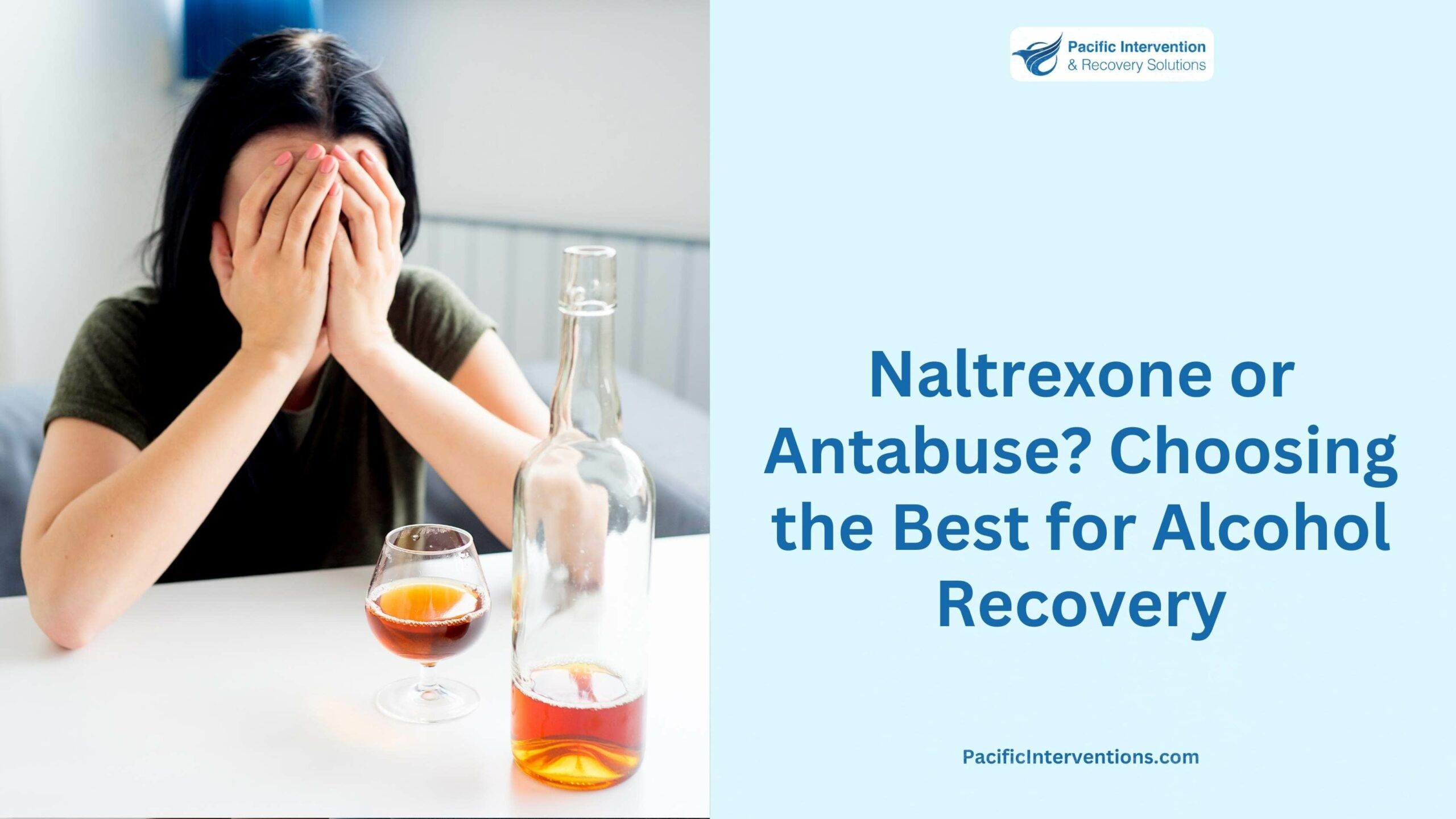 Naltrexone or Antabuse